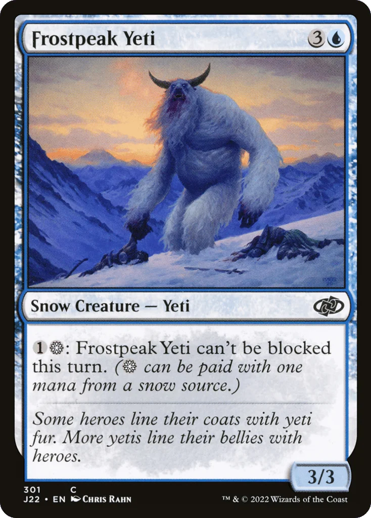 Frostpeak Yeti · Jumpstart 2022