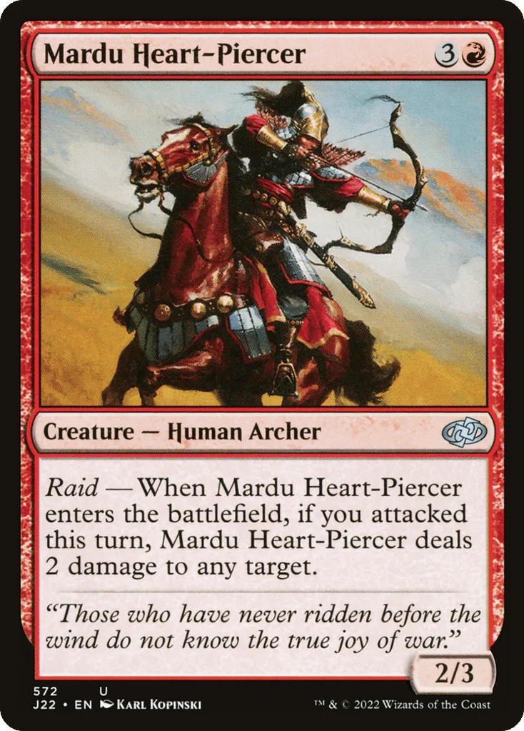 Mardu Heart-Piercer · Jumpstart 2022