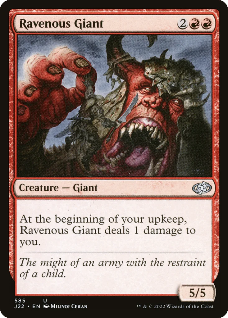 Ravenous Giant · Jumpstart 2022