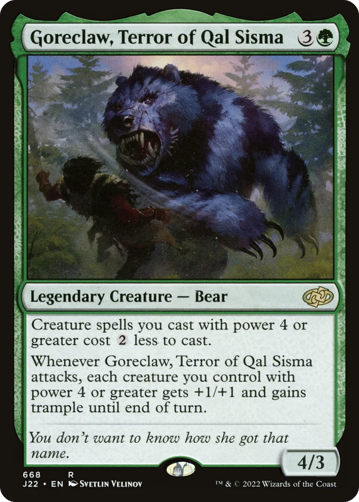 Goreclaw, Terror of Qal Sisma · Jumpstart 2022