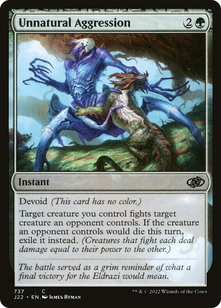 Unnatural Aggression · Jumpstart 2022