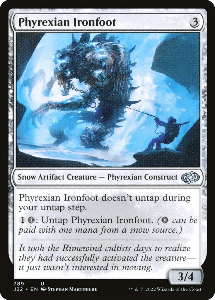 Phyrexian Ironfoot · Jumpstart 2022