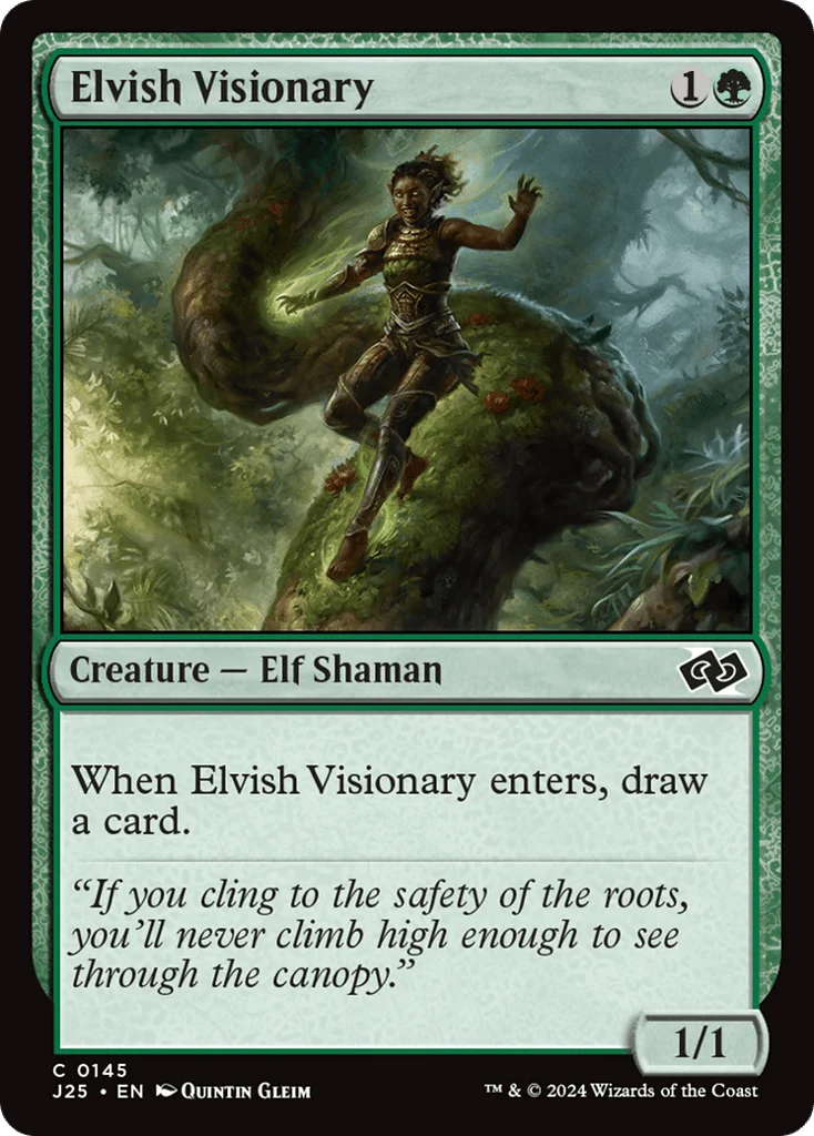 Elvish Visionary · Foundations Jumpstart