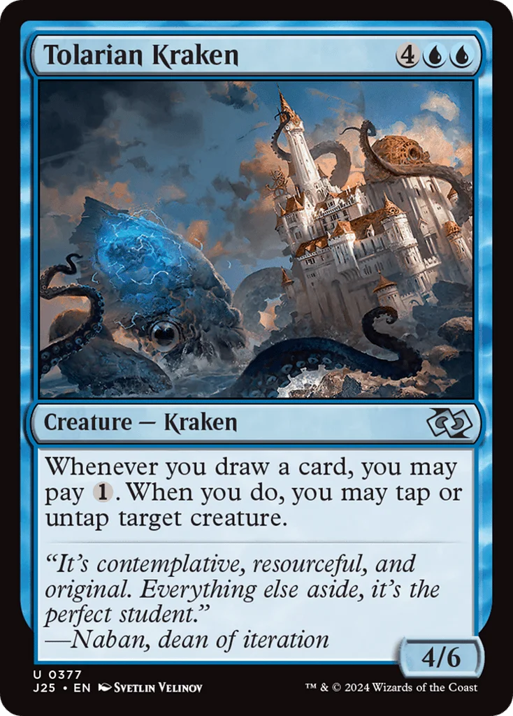 Tolarian Kraken · Foundations Jumpstart