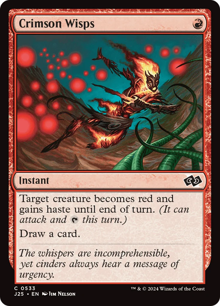 Crimson Wisps · Foundations Jumpstart