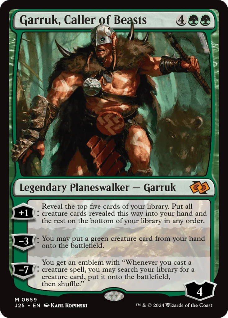 Garruk, Caller of Beasts · Foundations Jumpstart