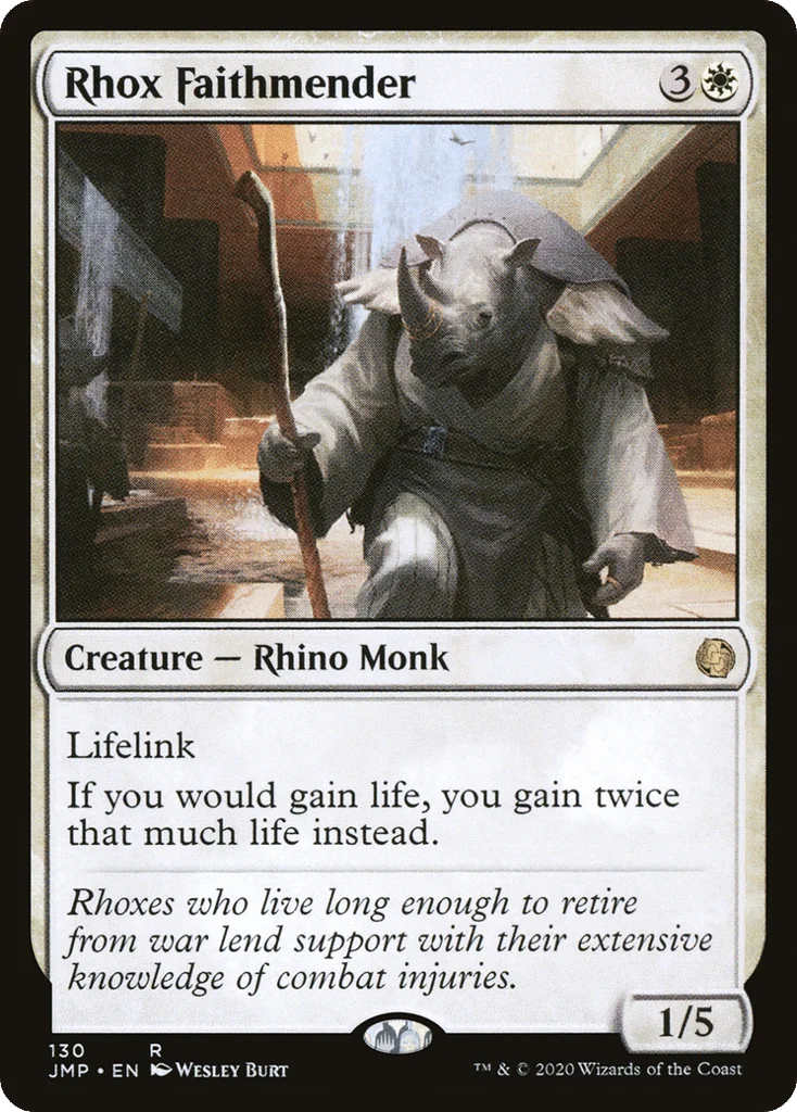 Rhox Faithmender · Jumpstart