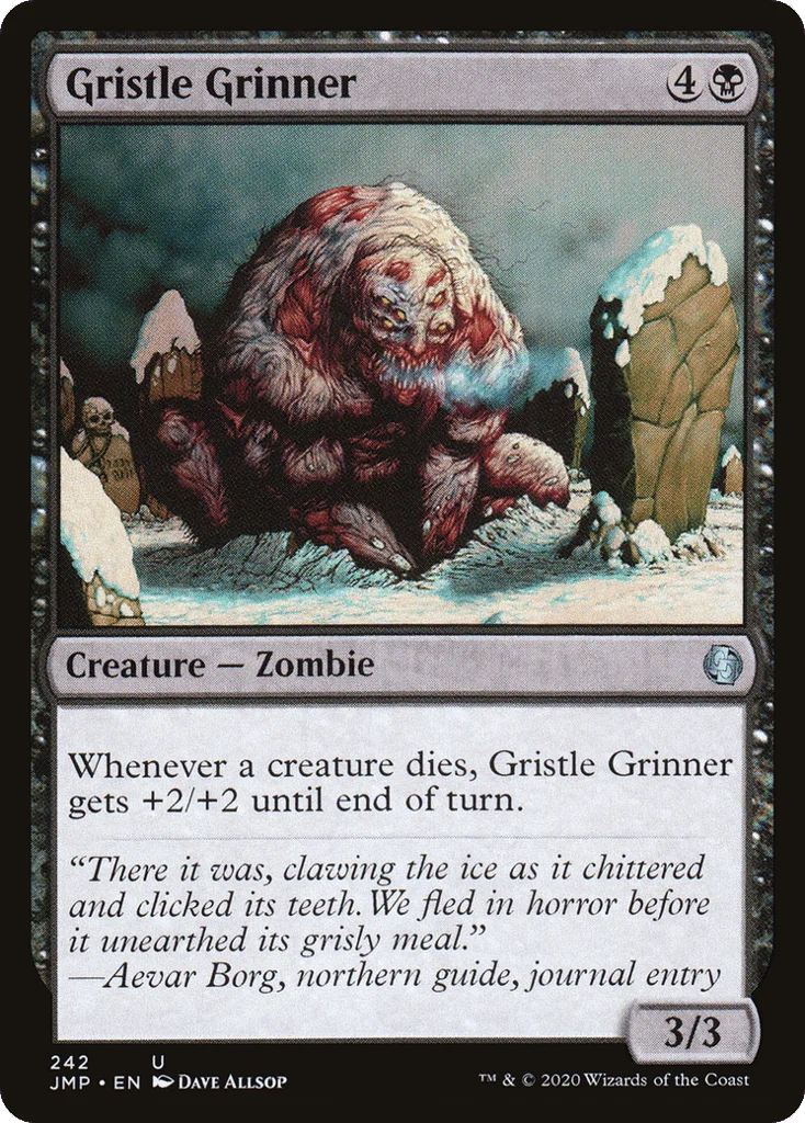 Gristle Grinner · Jumpstart