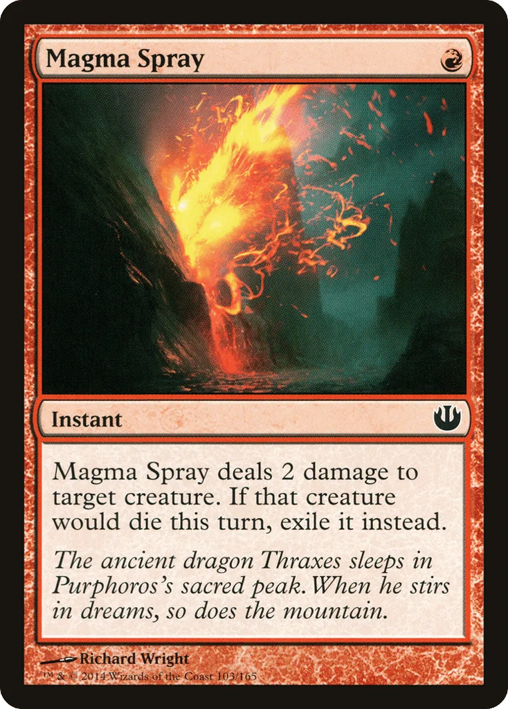 Magma Spray · Journey into Nyx