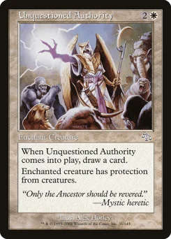 Unquestioned Authority