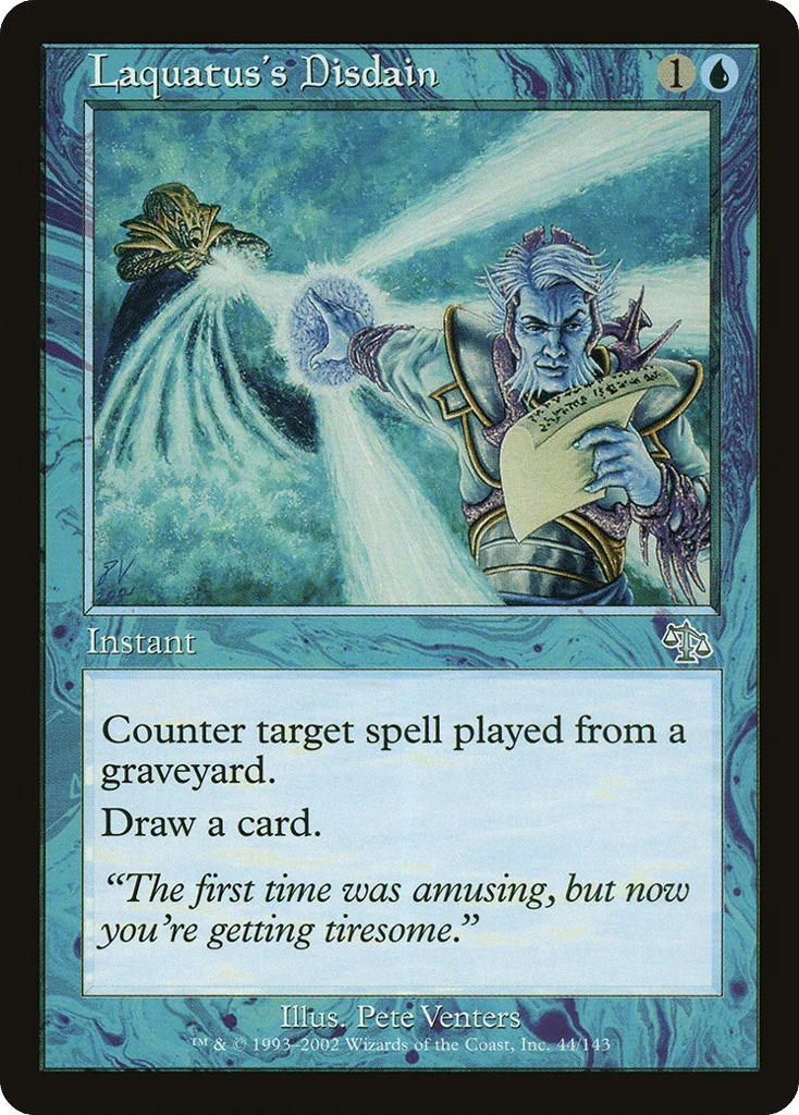Laquatus's Disdain · Judgment