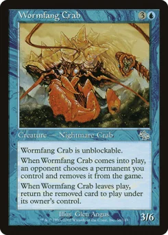 Wormfang Crab
