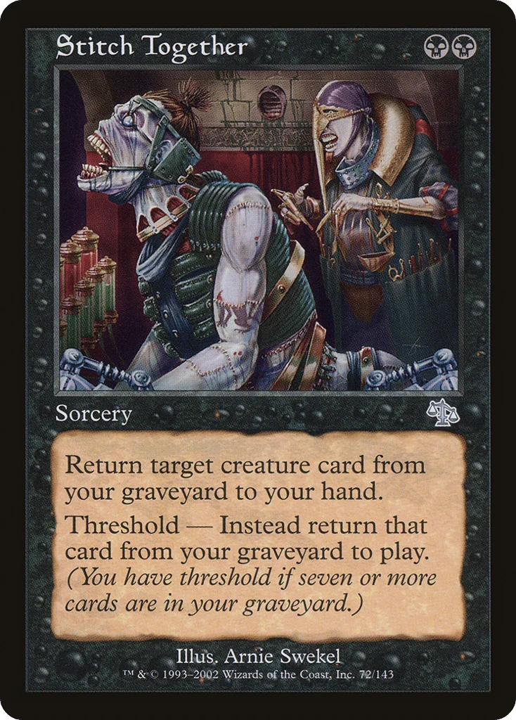 Stitch Together · Judgment