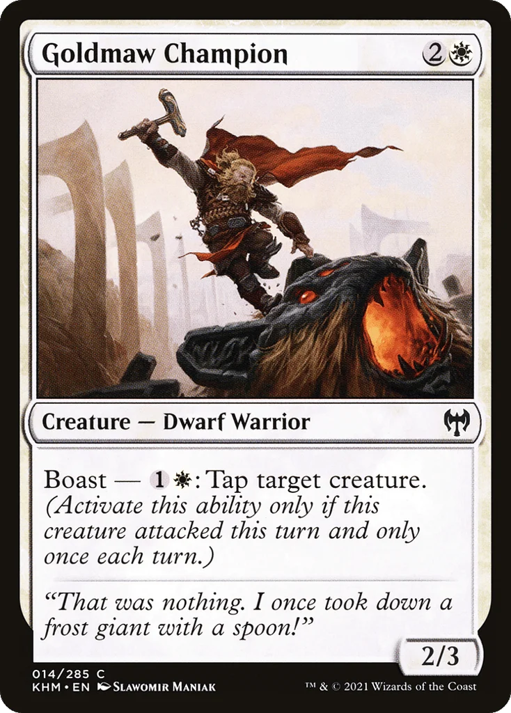 Goldmaw Champion · Kaldheim
