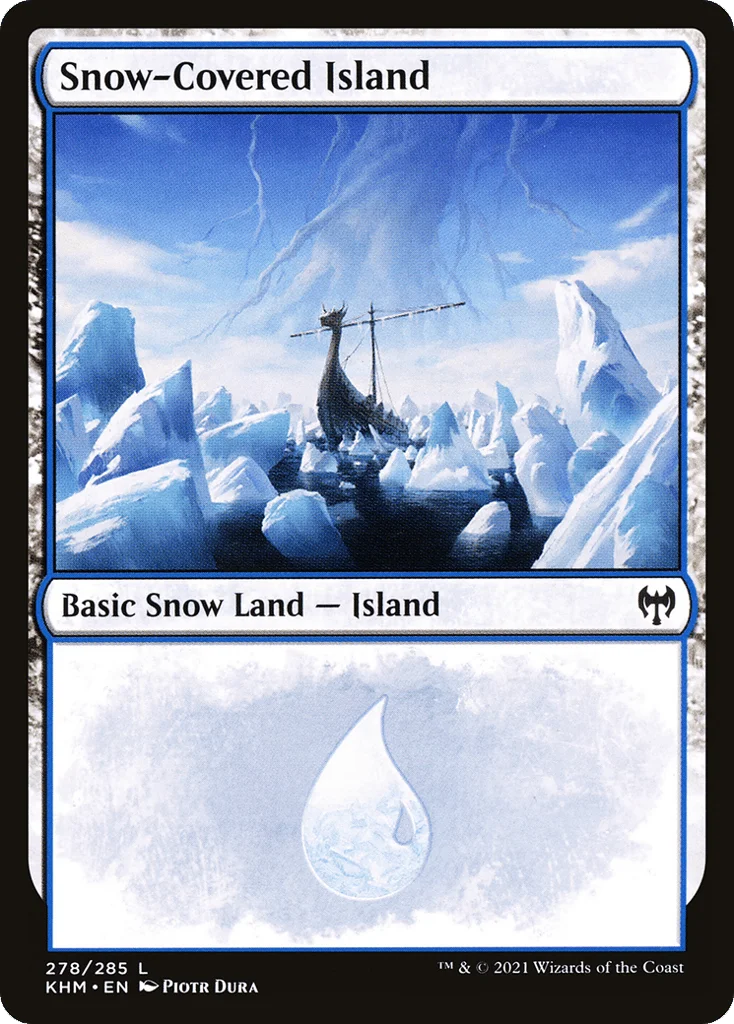 Snow-Covered Island · Kaldheim