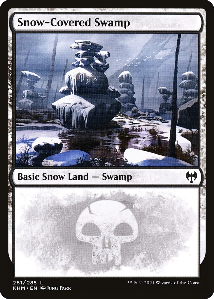 Snow-Covered Swamp · Kaldheim