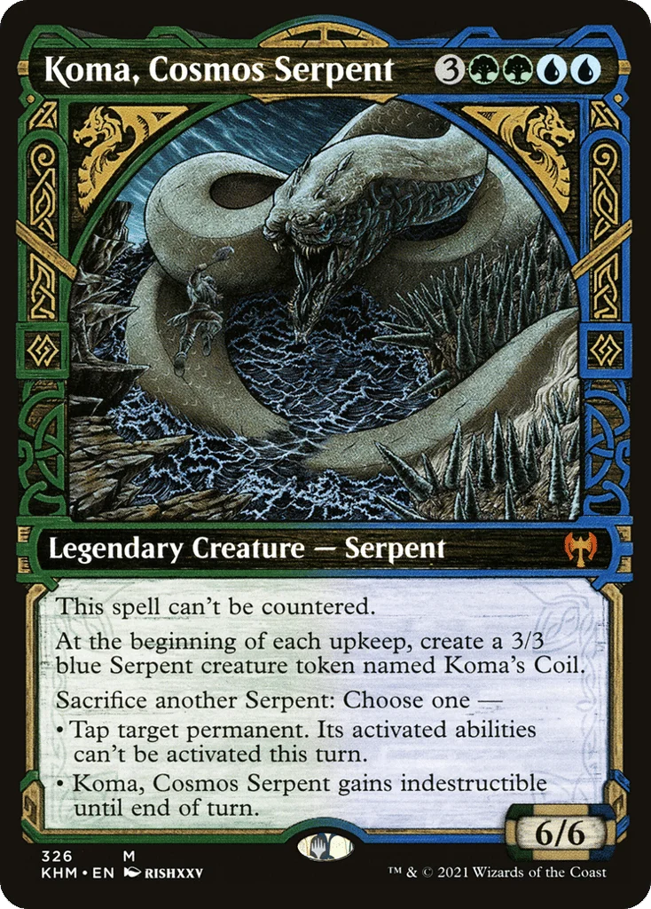 Koma, Cosmos Serpent · Kaldheim