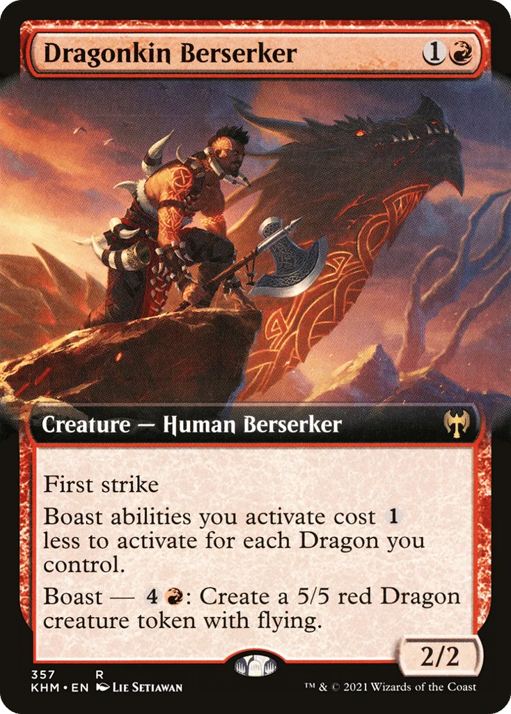 Dragonkin Berserker · Kaldheim