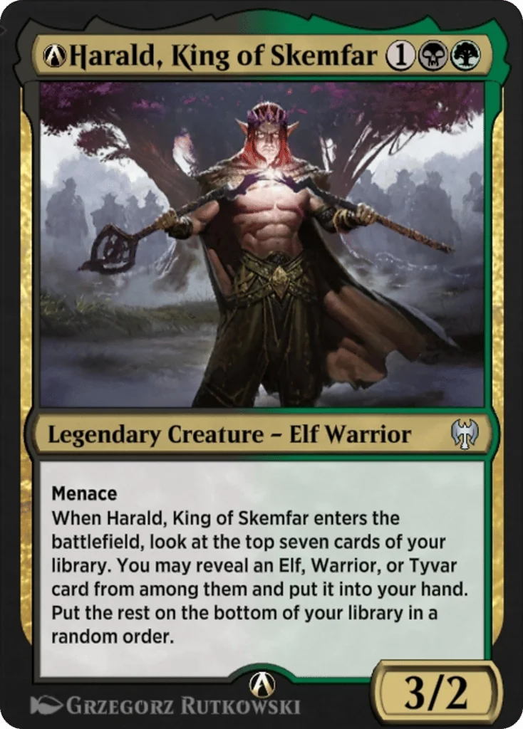 A-Harald, King of Skemfar · Kaldheim