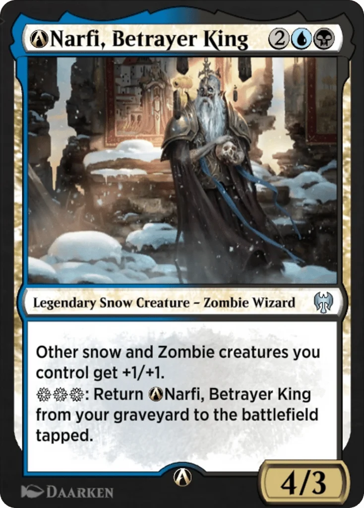 A-Narfi, Betrayer King · Kaldheim
