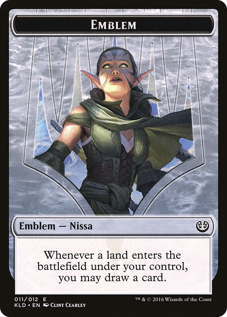 Nissa, Vital Force Emblem · Kaladesh