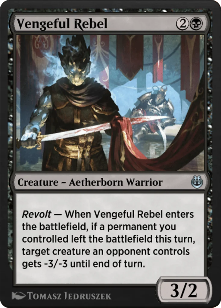 Vengeful Rebel · Kaladesh Remastered