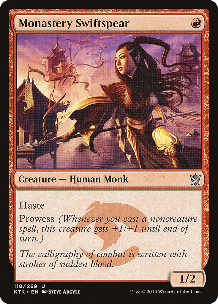 Monastery Swiftspear · Khans of Tarkir