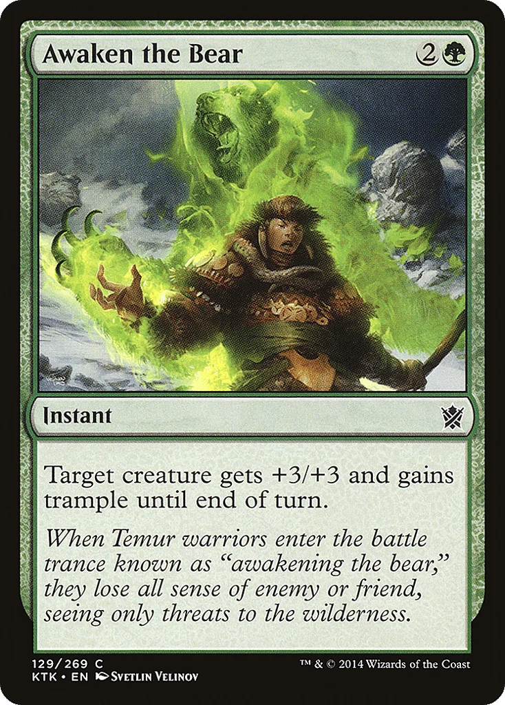 Awaken the Bear · Khans of Tarkir