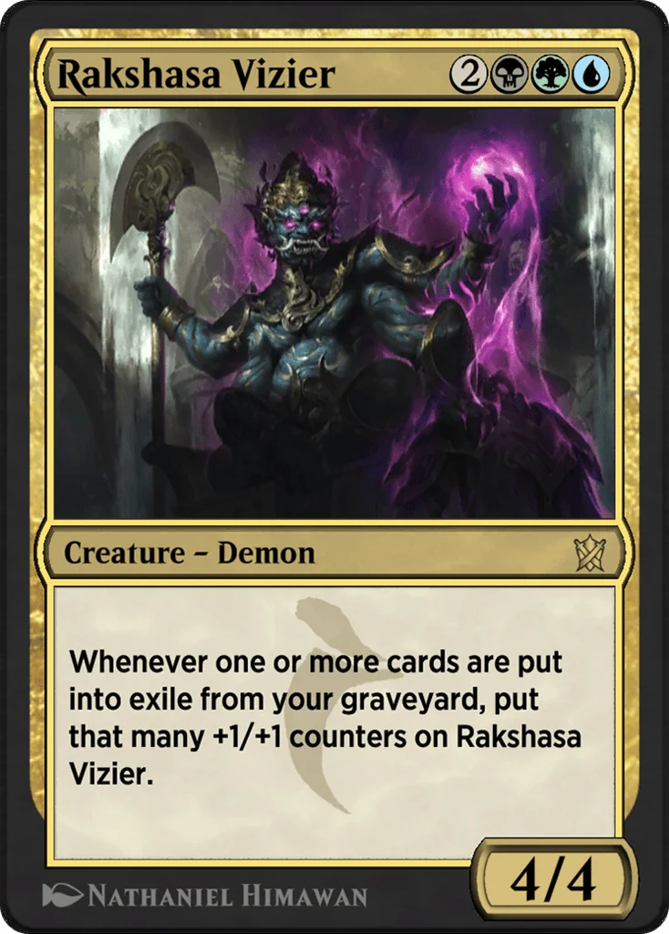 Rakshasa Vizier · Khans of Tarkir