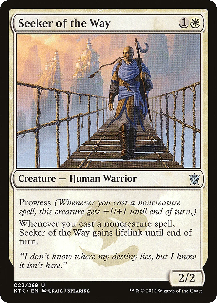 Seeker of the Way · Khans of Tarkir