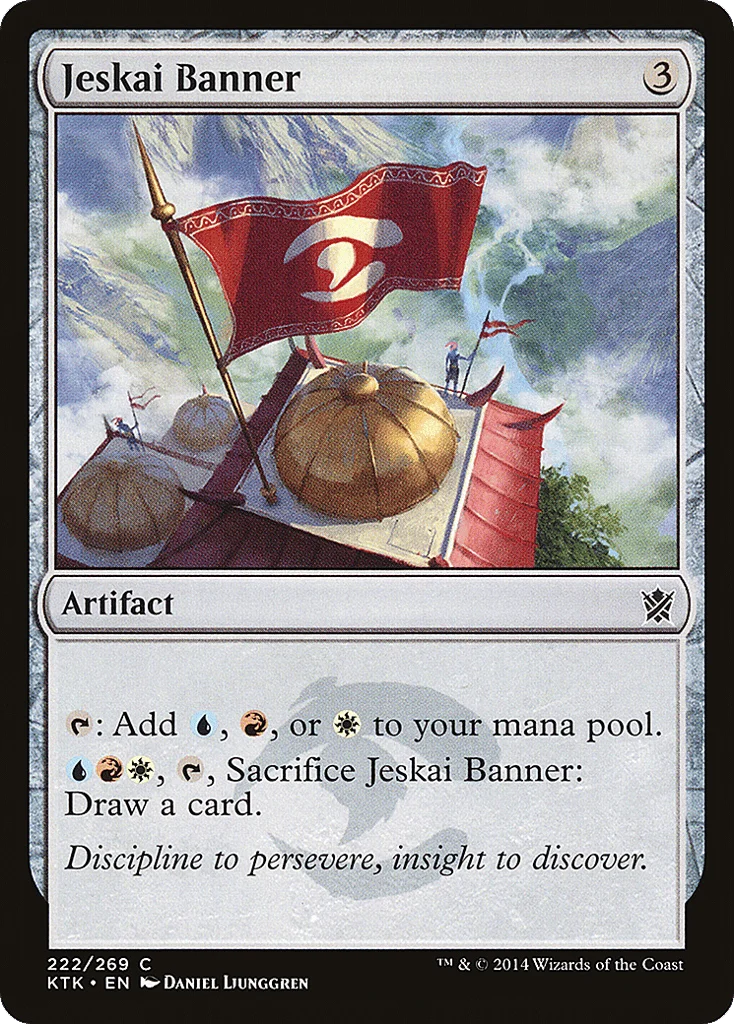 Jeskai Banner · Khans of Tarkir