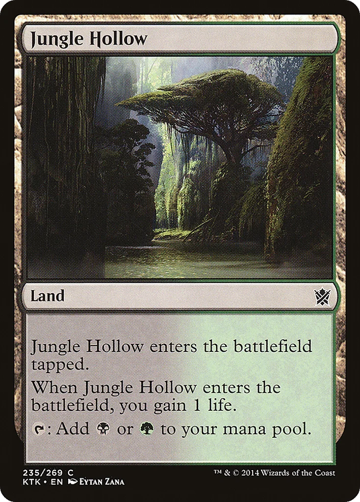 Jungle Hollow · Khans of Tarkir