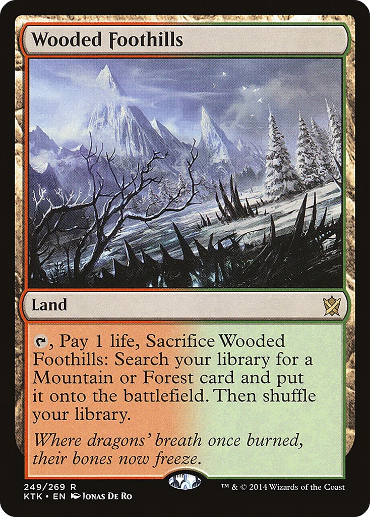 Wooded Foothills · Khans of Tarkir