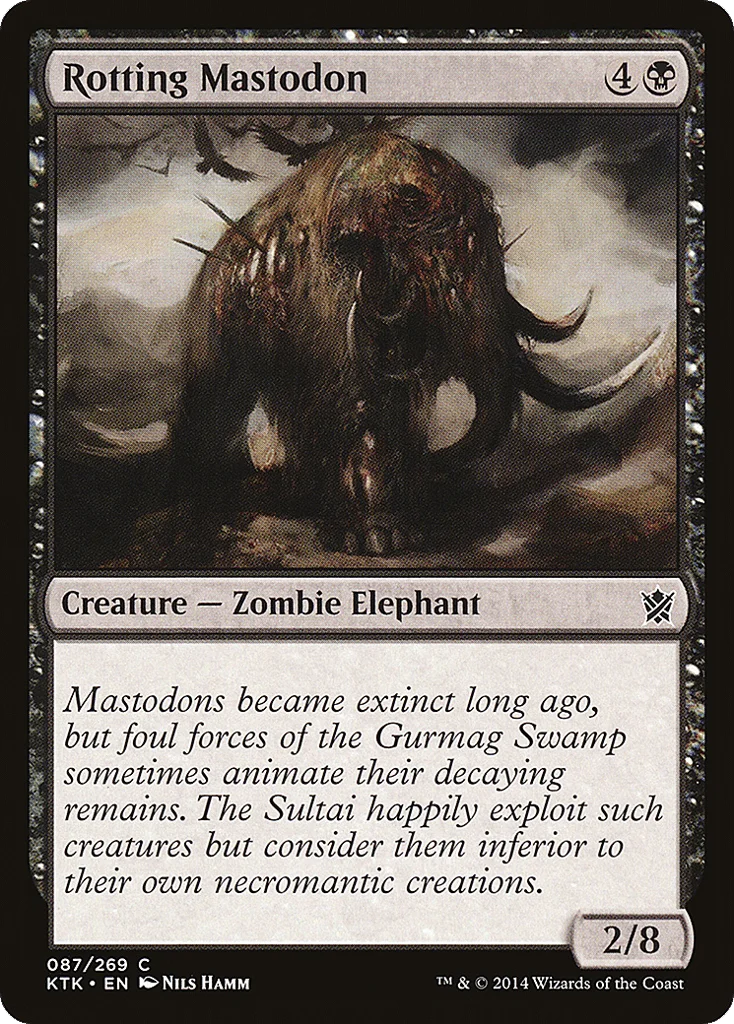 Rotting Mastodon · Khans of Tarkir
