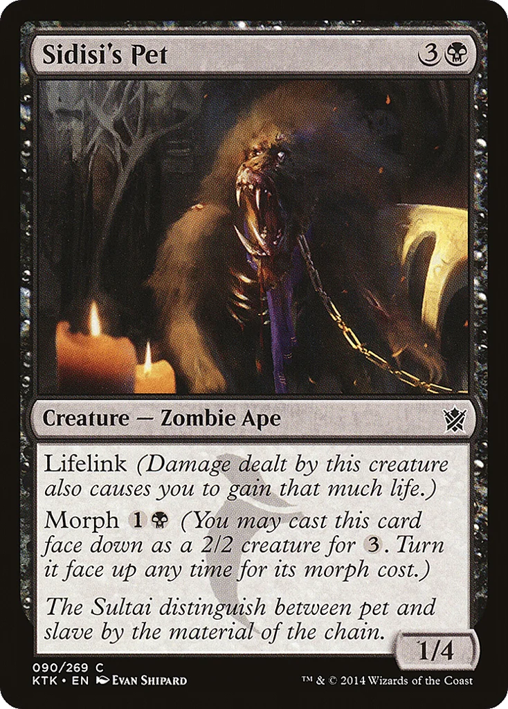 Sidisi's Pet · Khans of Tarkir