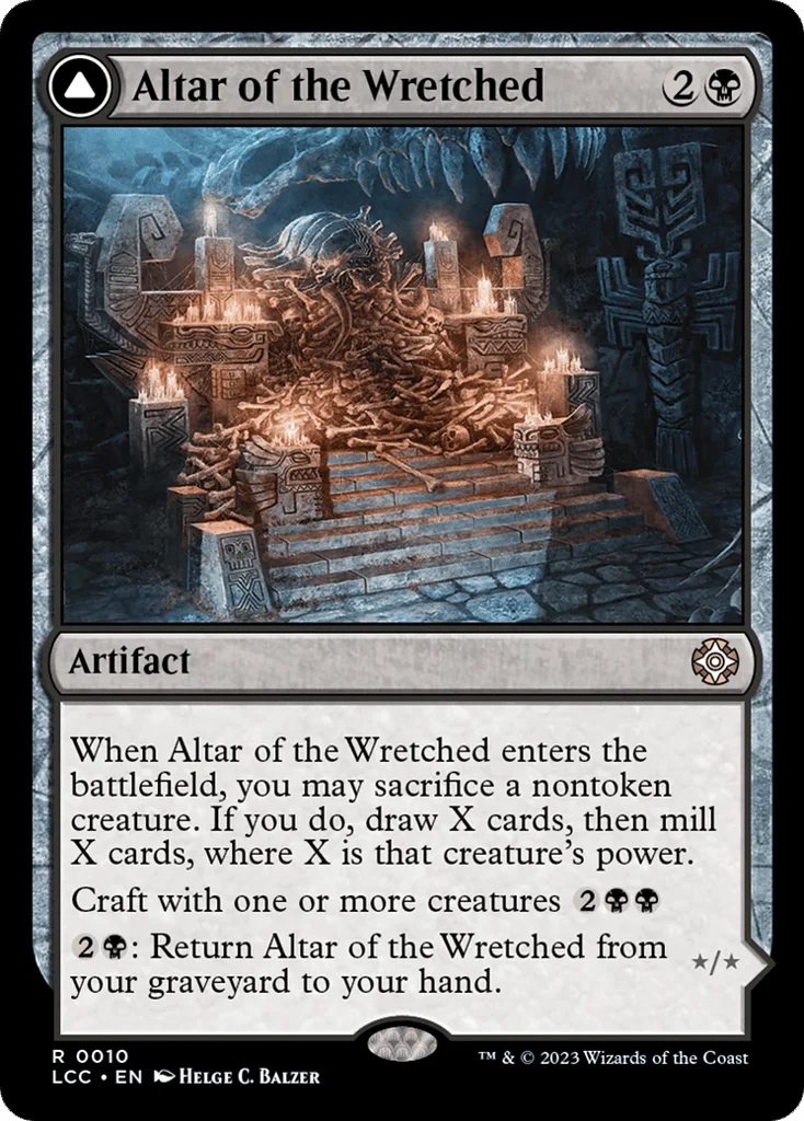 Altar of the Wretched // Wretched Bonemass · The Lost Caverns of Ixalan Commander