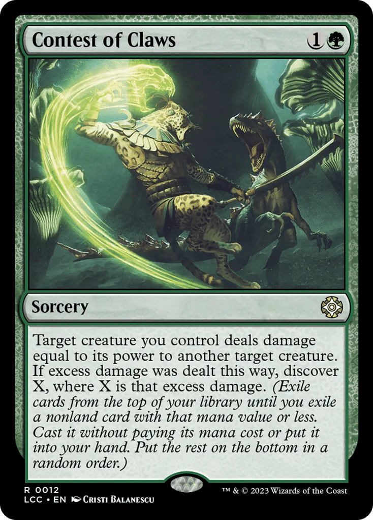 Contest of Claws · The Lost Caverns of Ixalan Commander