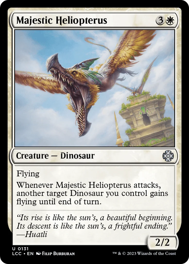 Majestic Heliopterus · The Lost Caverns of Ixalan Commander