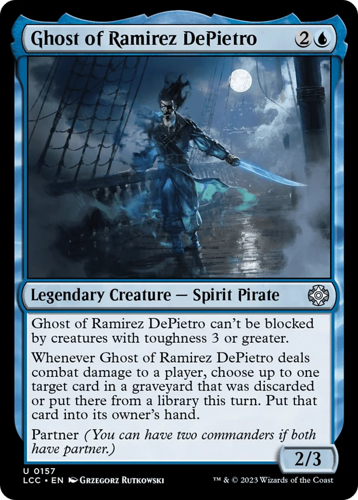 Ghost of Ramirez DePietro · The Lost Caverns of Ixalan Commander