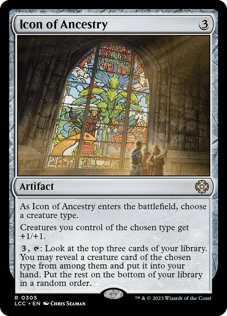 Icon of Ancestry · The Lost Caverns of Ixalan Commander