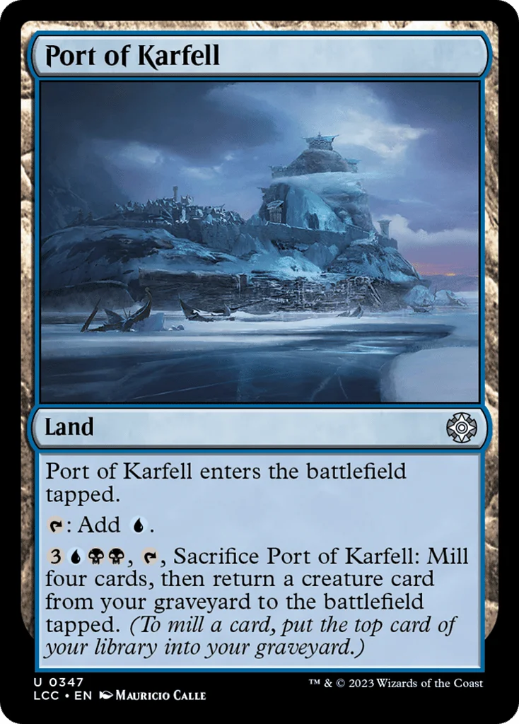 Port of Karfell · The Lost Caverns of Ixalan Commander