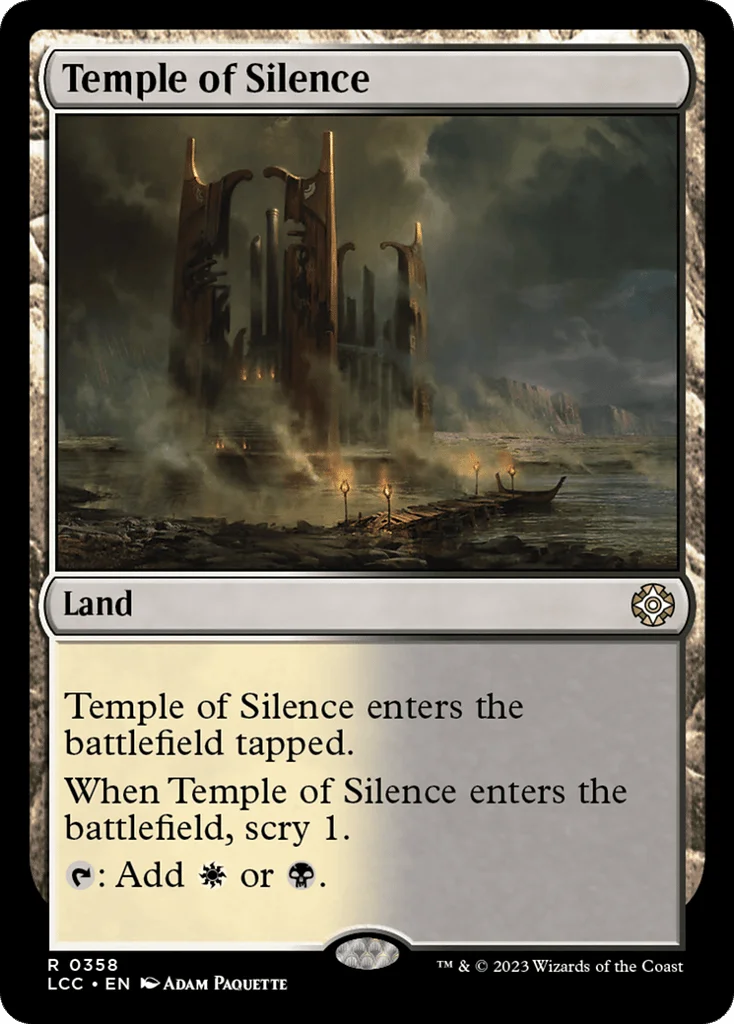 Temple of Silence · The Lost Caverns of Ixalan Commander