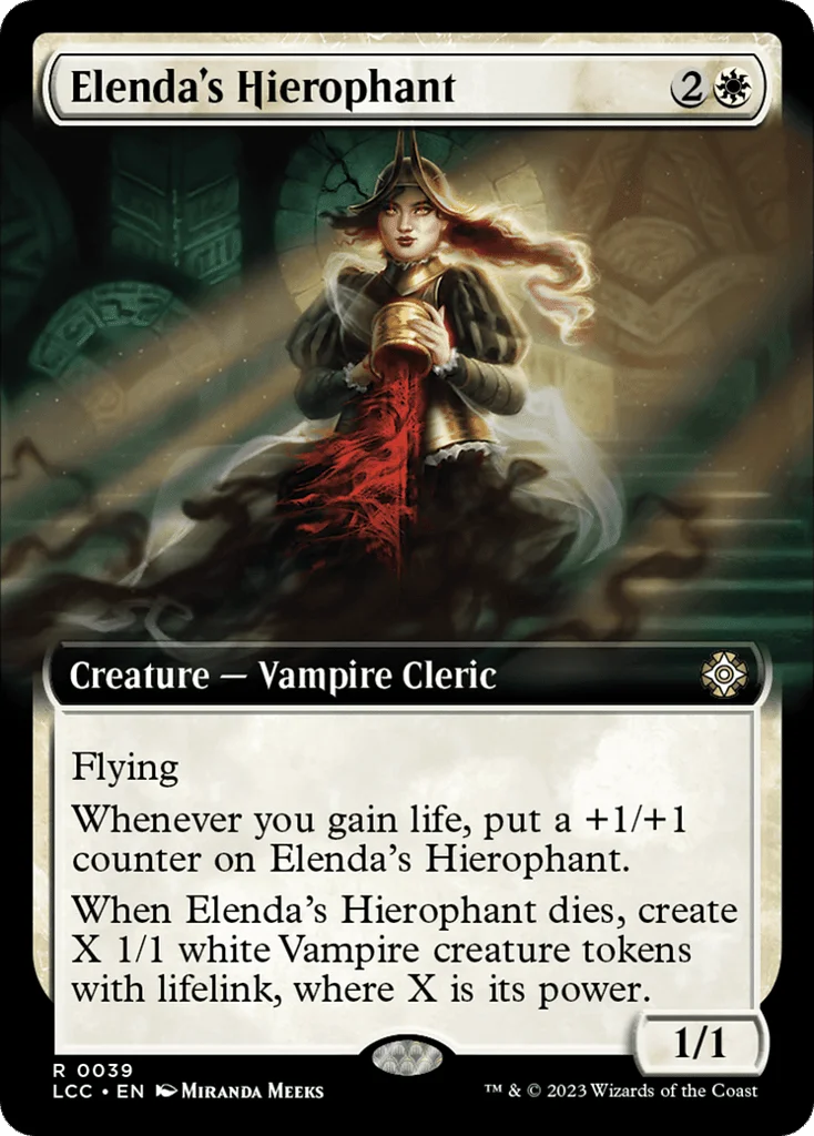 Elenda's Hierophant · The Lost Caverns of Ixalan Commander