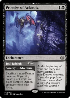 Promise of Aclazotz // Foul Rebirth
