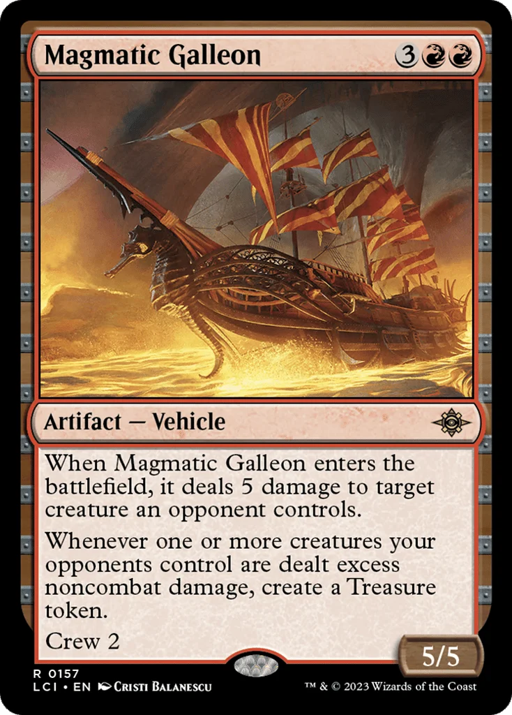 Magmatic Galleon · The Lost Caverns of Ixalan