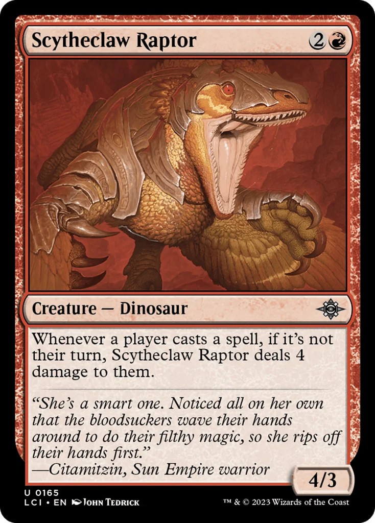 Scytheclaw Raptor · The Lost Caverns of Ixalan