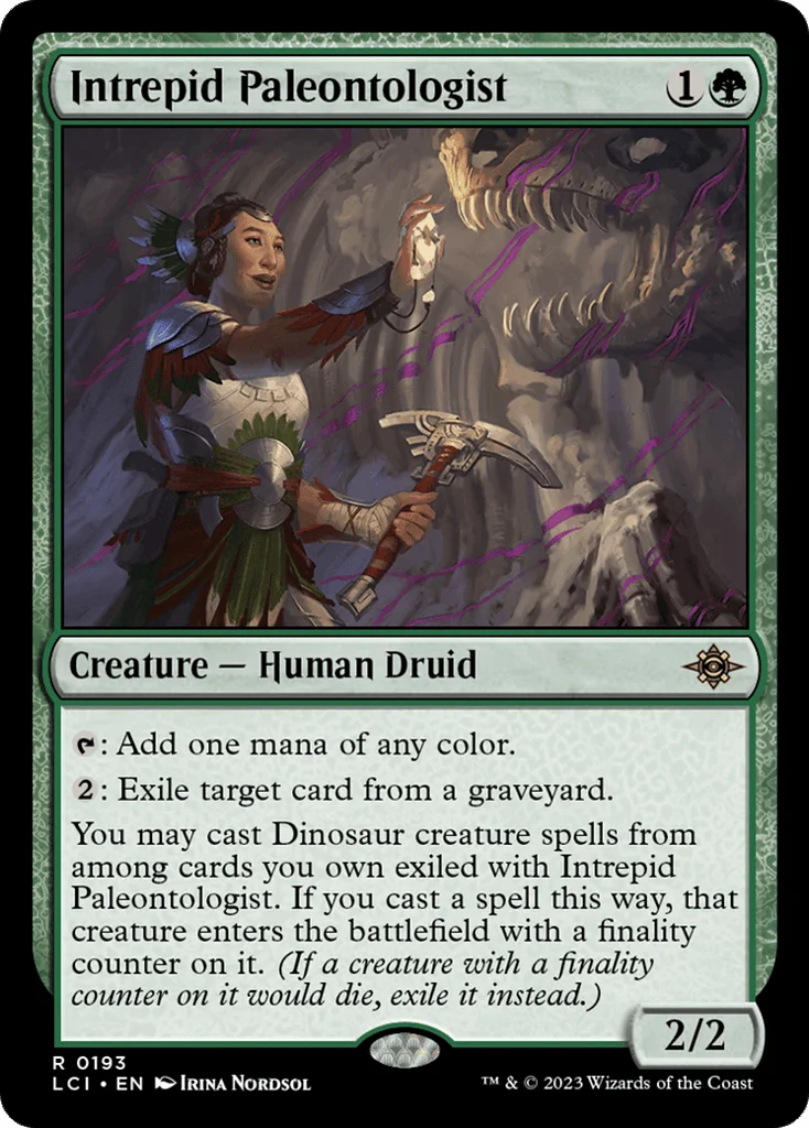 Intrepid Paleontologist · The Lost Caverns of Ixalan