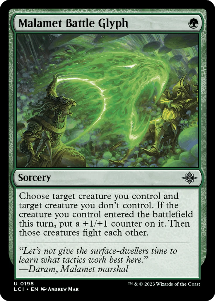 Malamet Battle Glyph · The Lost Caverns of Ixalan