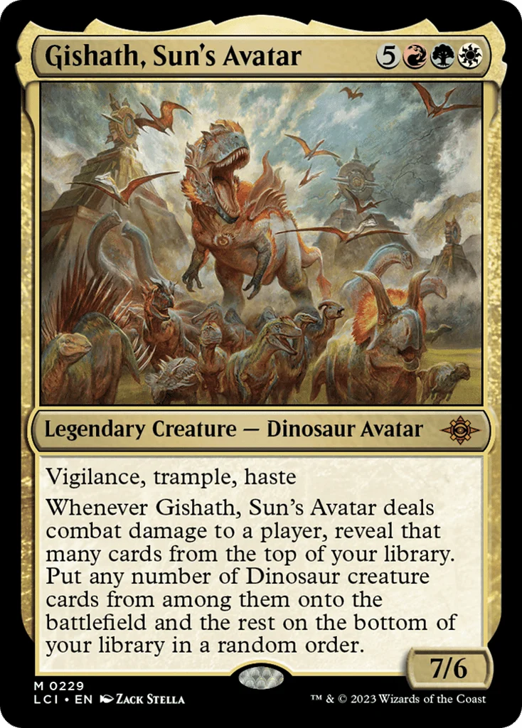 Gishath, Sun's Avatar · The Lost Caverns of Ixalan