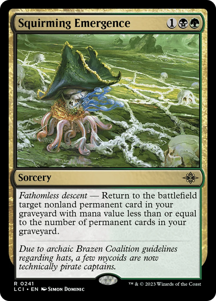 Squirming Emergence · The Lost Caverns of Ixalan